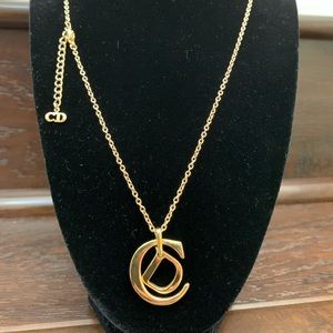 C D Necklace Vintage